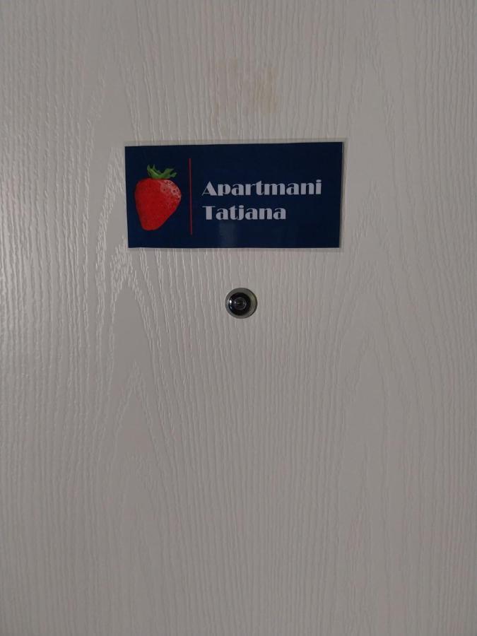 Apartments Tatjana Jagodina Eksteriør bilde
